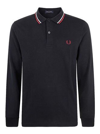 Fred Perry Long Sleeve Twin Tipped Shirt