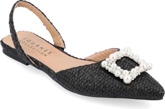 Journee Collection Women & apos;s Hannae Medium and Wide Width Flats