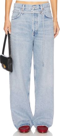 A Gold E Emmi Wide Leg Jean In Incline