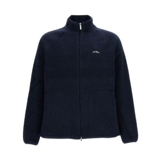 Les Deux Goacca Sherpa Fleece Jas - Heren - Fleece jassen - Blauw - M - Fitness
