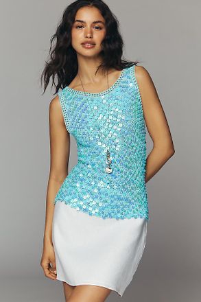 Tach Clothing Casper Sequin Tank Top
