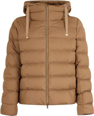 Herno Gewatteerde jas - Dames - Winterjassen - Bruin - 3XL - Polyester - Jassen