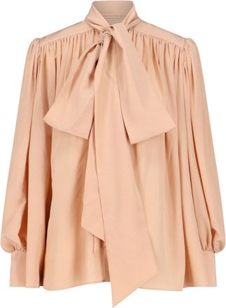 Chloé Blousa Lavallière In Seta