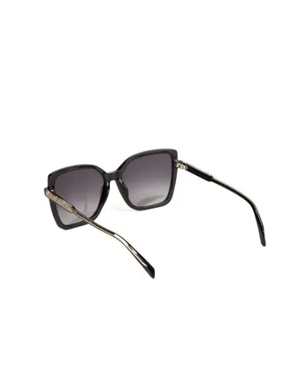 Zadig&Voltaire Unisex Sunglasses Shiny Black Acetate Eyewear