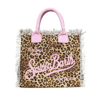 MC2 Saint Barth Tote Bags, female, Brown, Size: ONE SIZE Vanity Tote Bag