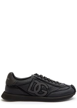 Dolce & Gabbana Runner Panelled Shell Sneakers - Black - 44 (IT44 / UK10)