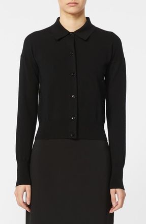 Max Mara Wool Blend Cardigan in Ultramarine at Nordstrom, Size X-Large