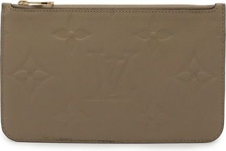 Louis Vuitton Monogram Empreinte Tourterelle Monogram Empreinte Pouch (Pre-Owned)