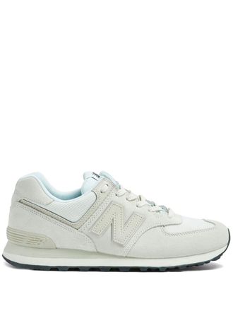 New Balance 574 low-top sneakers - men - Suede/Rubber/Fabric/Mesh - 6.5 - Grey