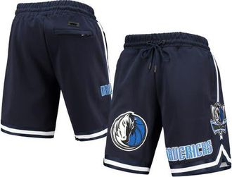 Pro Standard Mens Pro Standard Navy Dallas Mavericks Chenille Shorts at Nordstrom, Size Small