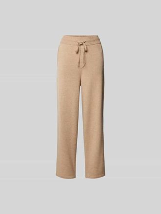 Juvia Relaxed Fit Sweatpants mit Kaschmir-Anteil in Camel, Gr&ouml;&szlig;e XL