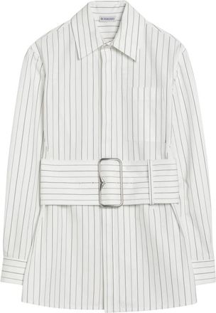 Burberry Long Sleeve Shirt - Dames - Overhemden - Wit - XS - Overhemden