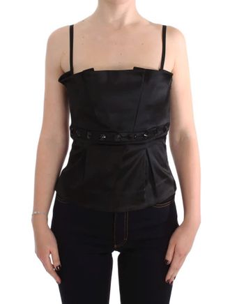 Exte Tank Party Evening Top Womens Blouse