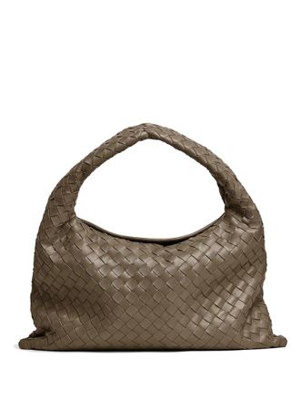 Bottega Veneta Olive Intrecciato Leather Shoulder Bag