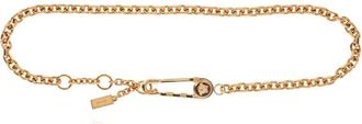 Versace Riem met Medusa-hoofdmotief - Dames - Riemen - Geel - ONE Size - Accessoires