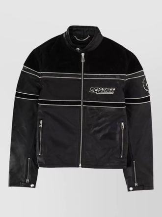 Belstaff competition speed panel high collar jacket
