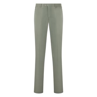 Fedeli Chinos, male, Green, Size: L Chino Trousers