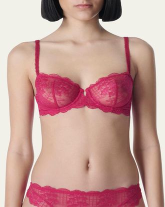 Simone P&eacute;r&egrave;le Reve Scalloped Lace Demi Bra