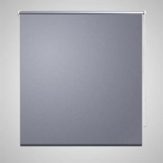 vidaXL Roller blind Blackout 39.4x90.6 Gray