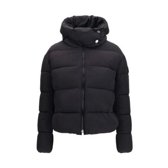 Pinko Pinko, Dames, Jassen, Zwart, Maat: 2XS Nylon