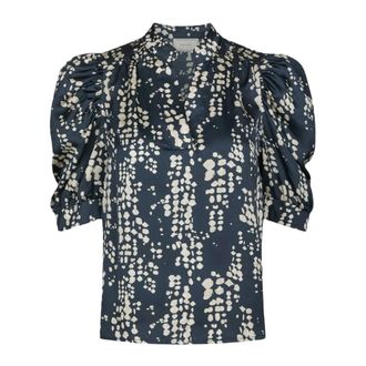Neo Noir Mujer, Blusas y Camisas, Azul, Talla: XL