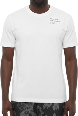 Neil Barrett White Crew Neck T-Shirt