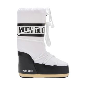 Moon Boot Schoenen, Dames, Wit, 39 EU, Nylon, Icon Nylon Boot