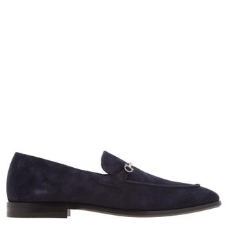 Ferragamo Fedro Gancini Ornament Moccasin, Size 9 E