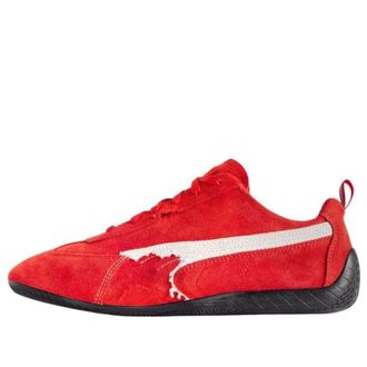 Balenciaga x Puma Speedcat Suede Distressed Red White 847146WSDSD6910