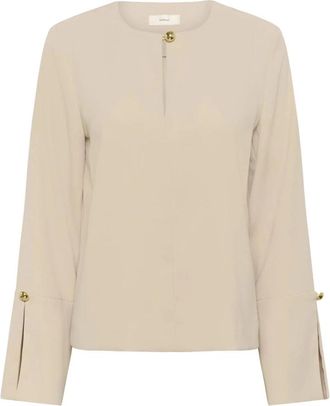 Inwear Blouses - Dames - Blouses - Beige - L - Overhemden