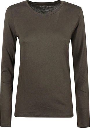 Majestic Filatures Top de Manga Larga - Tops - Mujer - Verde - S