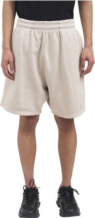 Entire studios Standard Sweatshort - Heren - Korte Broeken - Grijs - L - Katoen - Korte Broeken