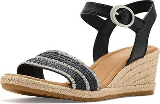 S&ouml;fft Inez Ii Womens Wedge Shoes Black : 7.5 M (B), Leather