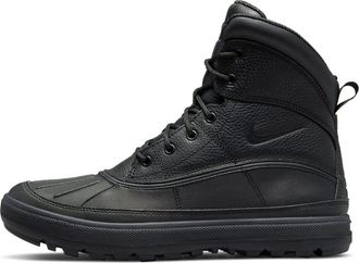 Nike Mens Woodside 2 Winter Boots Triple Black 525393-090