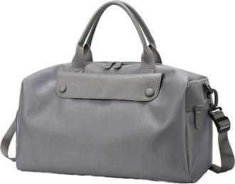 Generic Compatible For Fitness Bag Large Capacity Lightweight Yoga Storage Swimming Wet And Dry Separation Business(Grey)