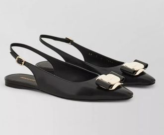 Ferragamo leather sandals zelmy