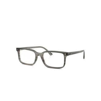 Ray-Ban Vierkant Optisch Montuur - unisex - Brillen - Grijs - 54 MM - Accessoires