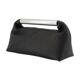 Maison Margiela Womens Jappo Top Handle Bag Black Calfskin