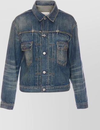 Maison Margiela denim jacket with long sleeves and pockets