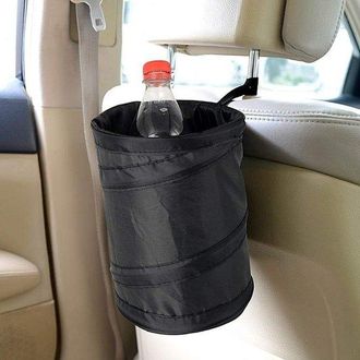No Brand 2 Cubos De Basura Port&aacute;tiles Para L&iacute;quidos De Coche, Cubos De Basura Universales Para L&iacute;quidos De Coche, Bolsa De Papel Korb Para Colgar, Caja De Alma