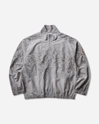 Cav Empt Men s Paneled DIGI7 Zip Jacket Grey