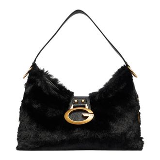 Guess Camden Schoudertas - Dames - Tassen - Zwart - Maat: ONE Size