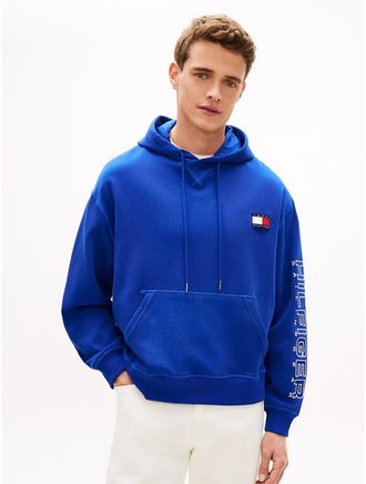 Tommy Hilfiger Mens Sail Logo Hoodie - Wedge Blue - XL