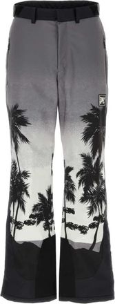 Palm Angels Pantalone - Dames - Wijde Broeken - Veelkleurig - M - Polyester - Broeken