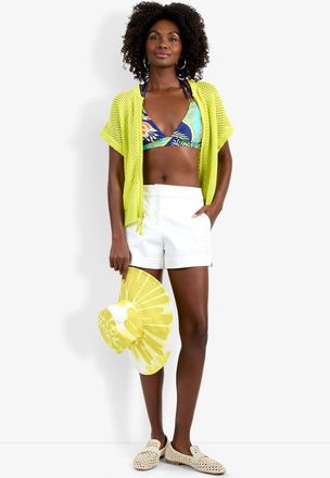 Trina Turk Hana Zip Cardigan