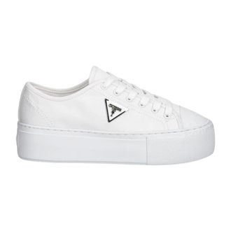 Guess Joezi3 Sneakers - Dames - Schoenen - Wit - Maat: 40 EU Synthetisch