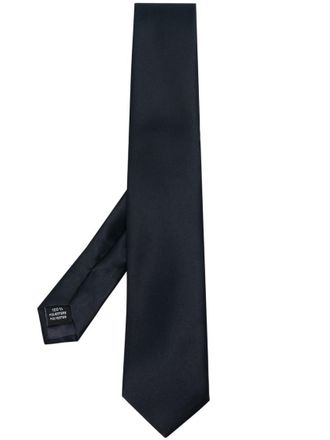 Tagliatore Blue Solid Tie