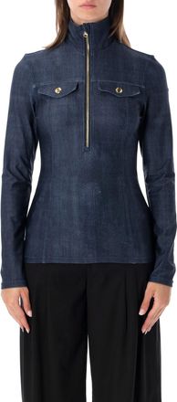 Goldbergh Denim-Effect Interlock Powerstretch Yunnai Shirt