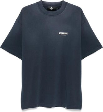 Represent T-Shirts, male, Blue, XL, Crew Neck T-shirt
