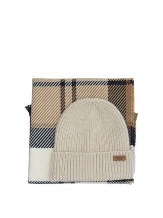 Barbour Pendle Beanie And Blair Scarf Set